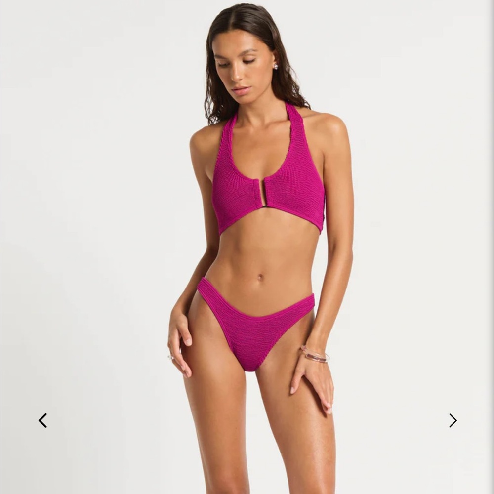 NWT Bond-Eye Australia Sign Bikini Bottoms in Candy Pink - One Size